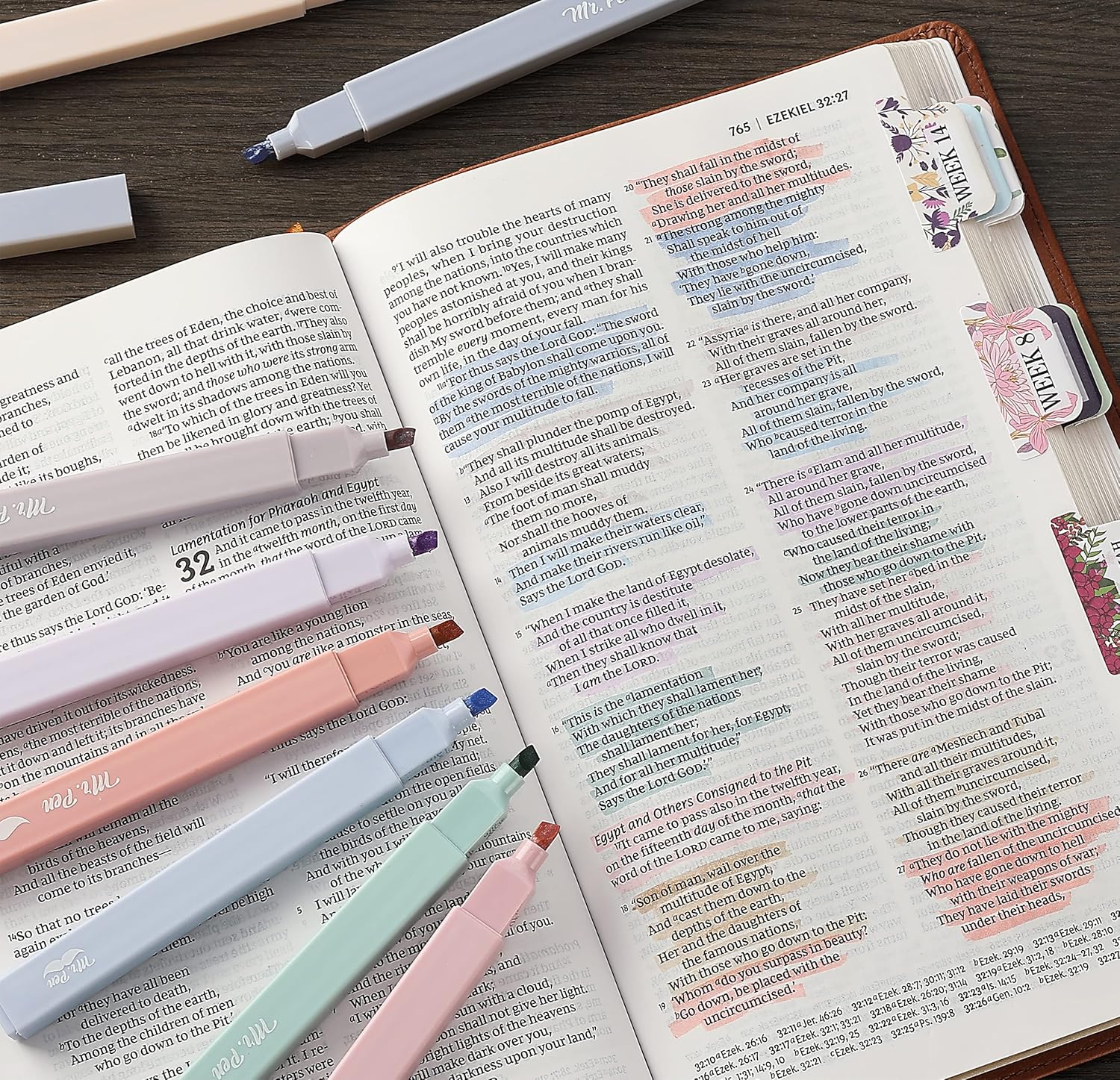 Pastel highlighters product photo